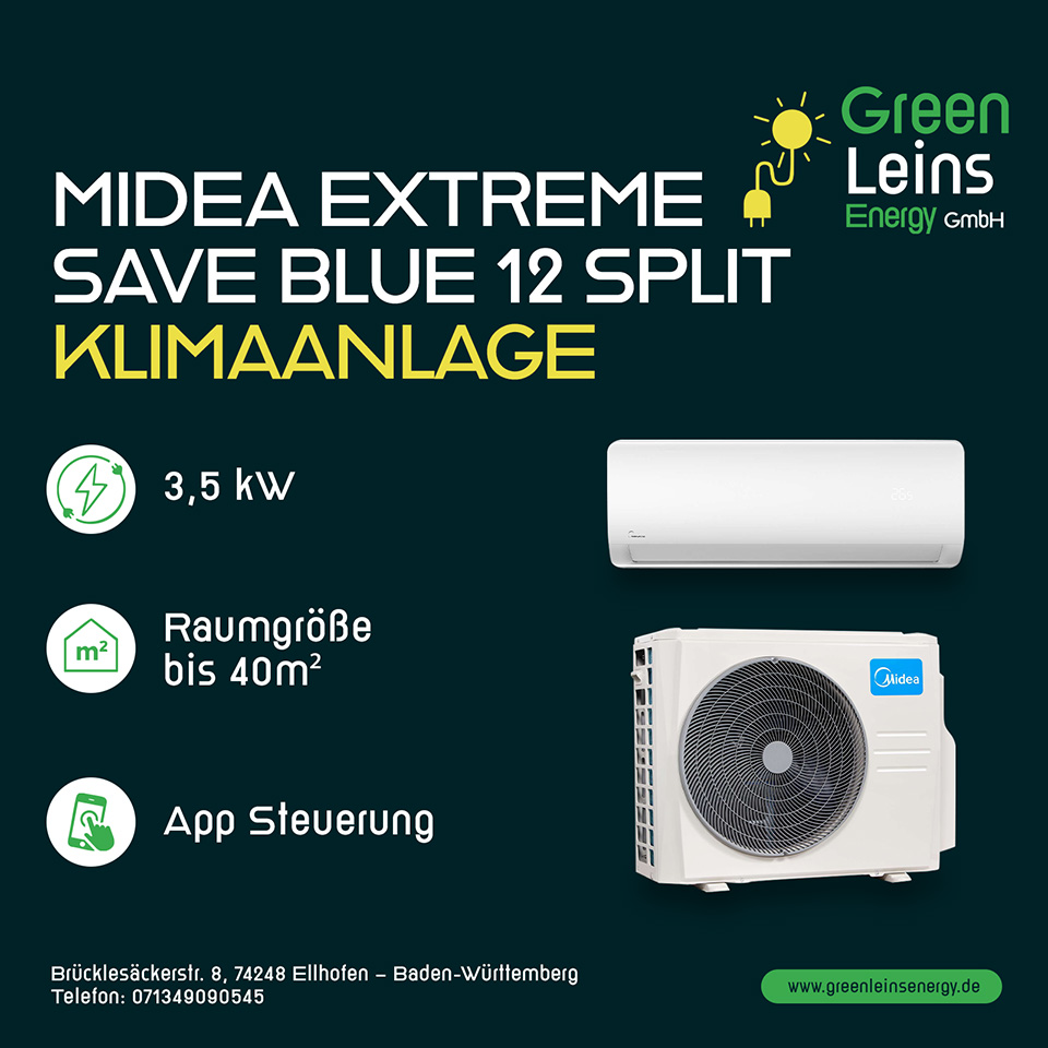 Midea Extreme Klimaanlage Komplettset