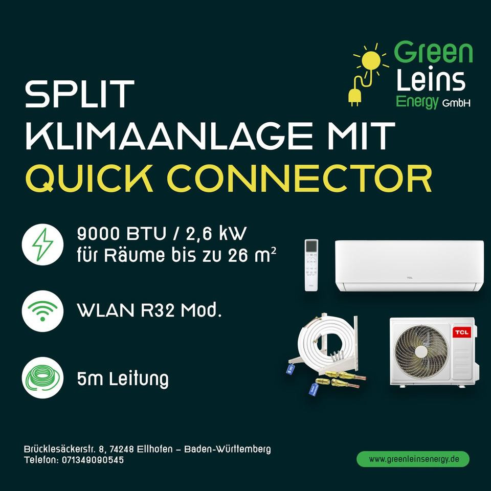 TCL Split Klimaanlage 9.000 BTU / 2,6 kW