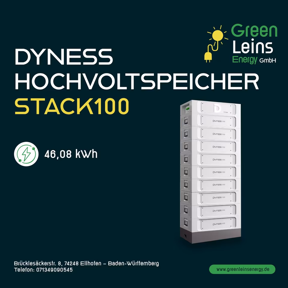 DYNESS Hochvoltspeicher Stack100 46,08 kWh