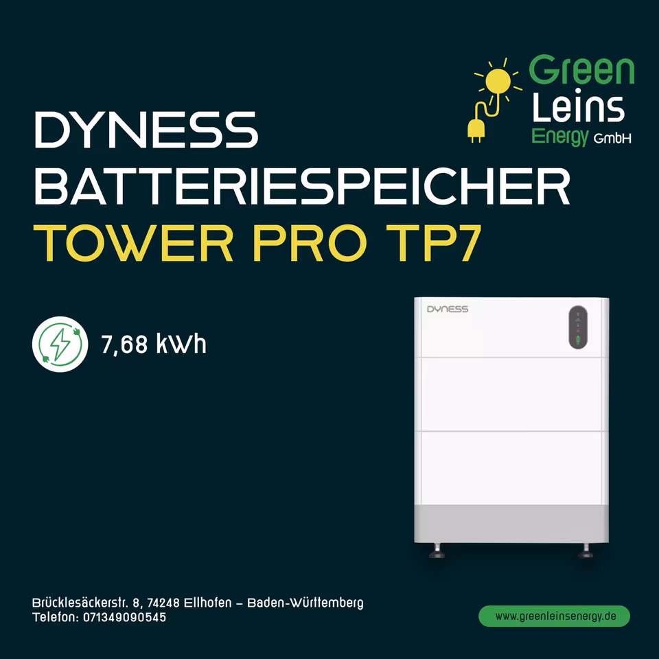 DYNESS Batteriespeicher Tower TP7 7,68 kWh