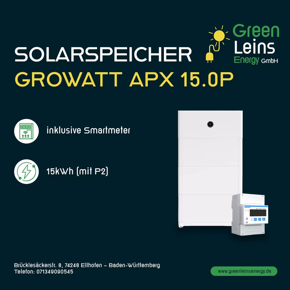 Growatt APX 15.0P Solarspeicher 15 kWh