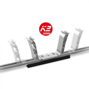 Photovoltaik K2 D-Dome 6.10 Base Set L – Basisschienenset