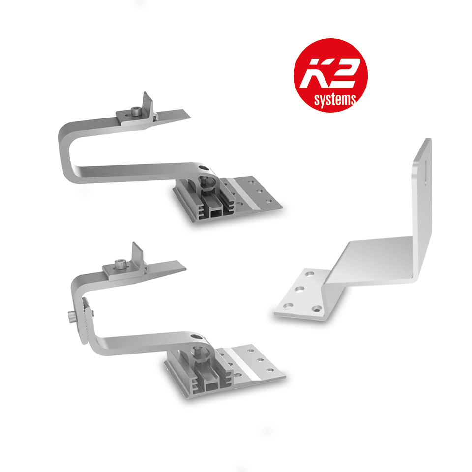 Photovoltaik PV Dachhaken K2 SingleHook