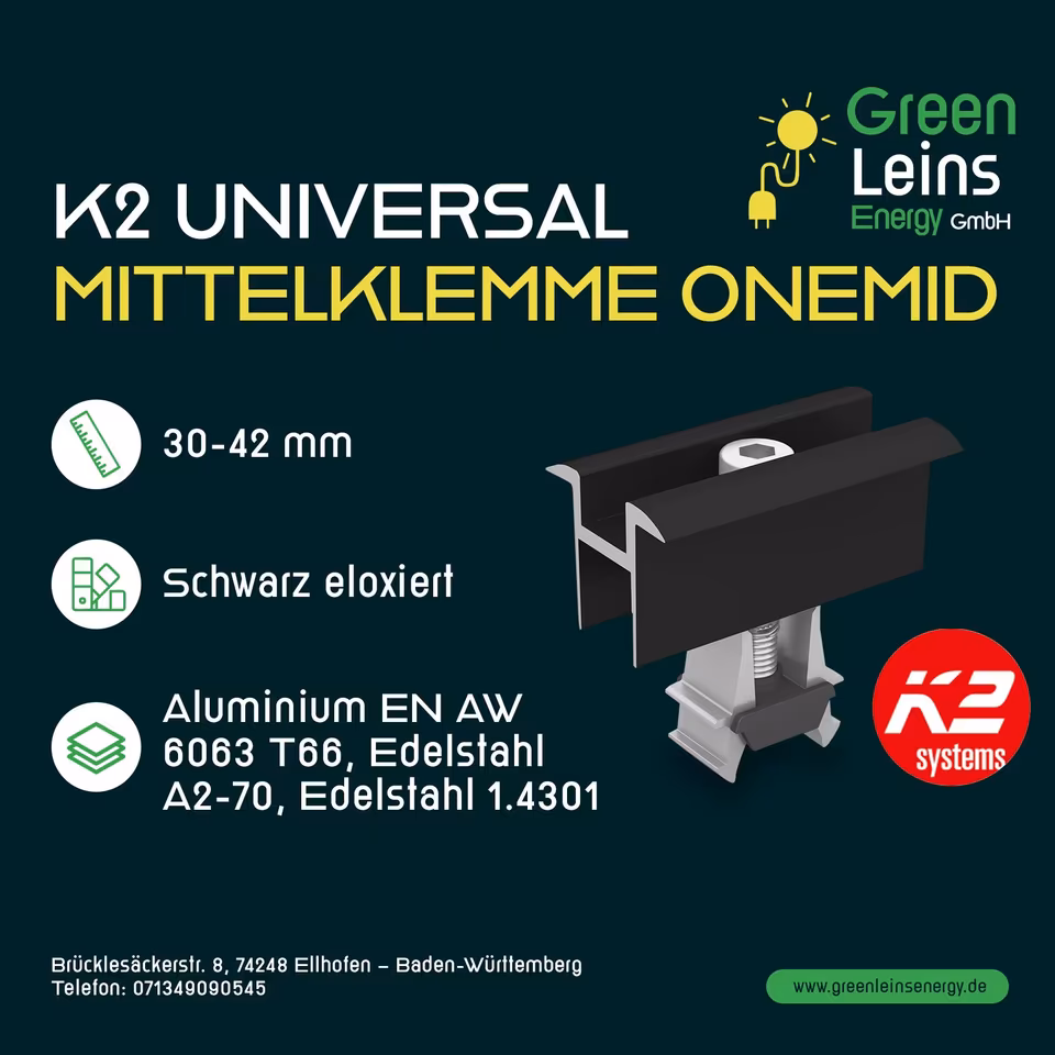 K2 OneMid Mittelklemme