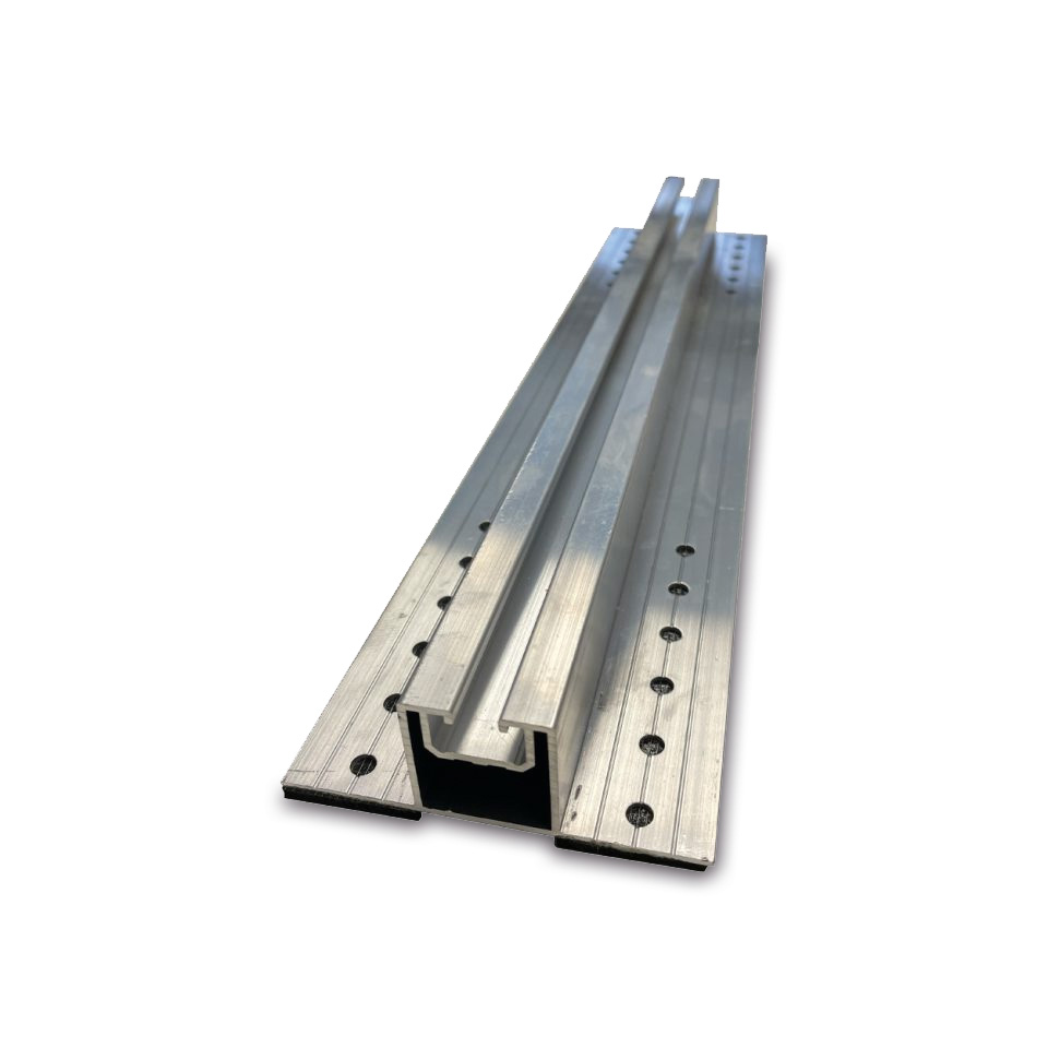 Photovoltaik Kurzschiene Trapezblech 400x90x30mm