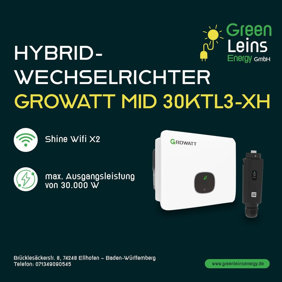 Growatt MID 30KTL3-XH 30 kW Hybridwechselrichter