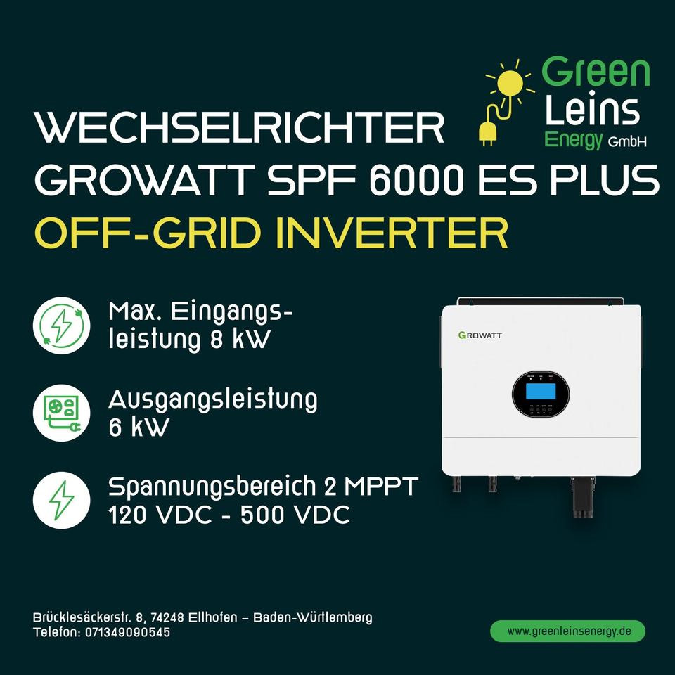 Growatt SPF 6000 ES Plus Wechselrichter