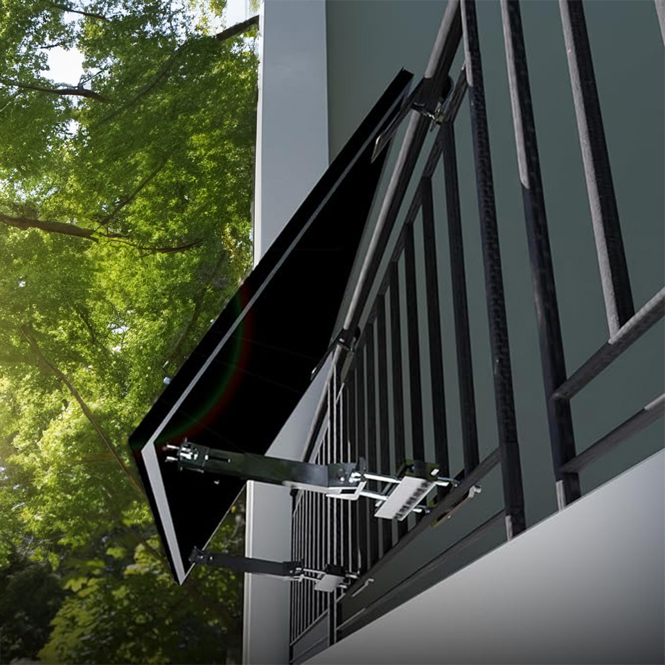 Balkonkraftwerk Halterung