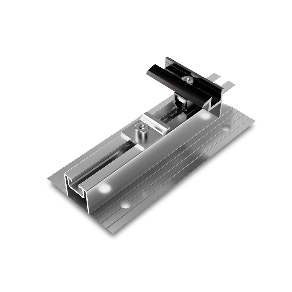 Wandhalterung für Solarmodule Set für ein PV-Modul